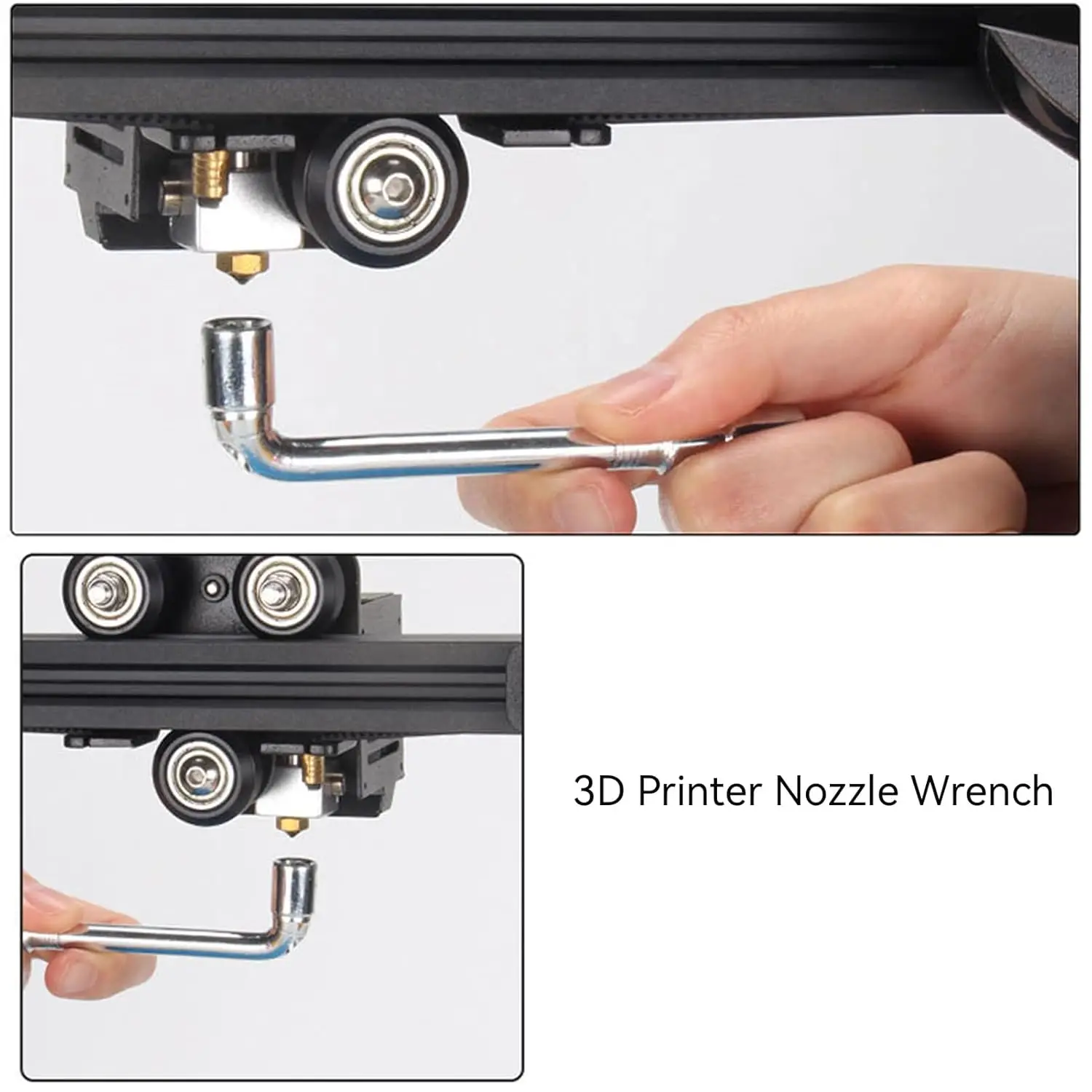 Фото Официальный комплект латунных сопел Creality Ender 3 V3 SE, высокоскоростные латунные сопла, детали 3D-принтера для Ender 3 V3 SE/Ender 5 S1/Ender 7 №5