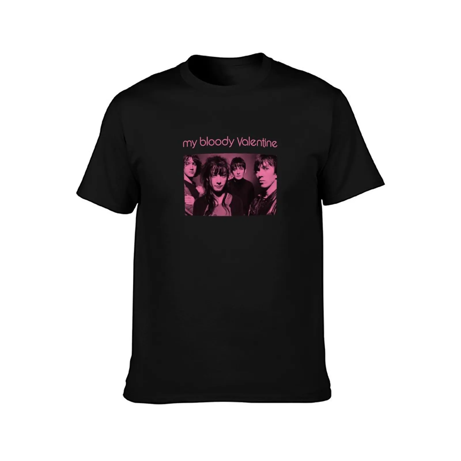 Фото Футболка My Bloody Valentine Band, уличная одежда, винтажная футболка с рисунком, футболка с аниме, лето 2025, футболки для мужчин №2