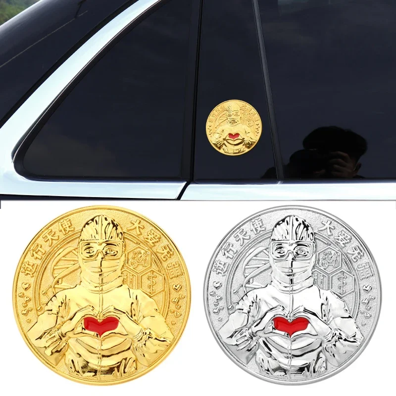 Эмблема ангела для заднего багажника, декоративная наклейка для Audi, Mercedes, Benz, Jeep, Jaguar, Land Rover, Honda