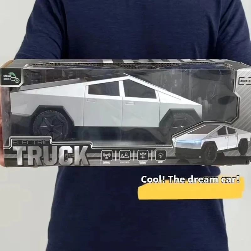 Hot Whells 1:12 Rc Cybertruck Offroad Station Wagon Бэтмобиль Радиоуправляемый автомобиль Моделирование пикапа Модель детские игрушки Игрушка для мальчиков