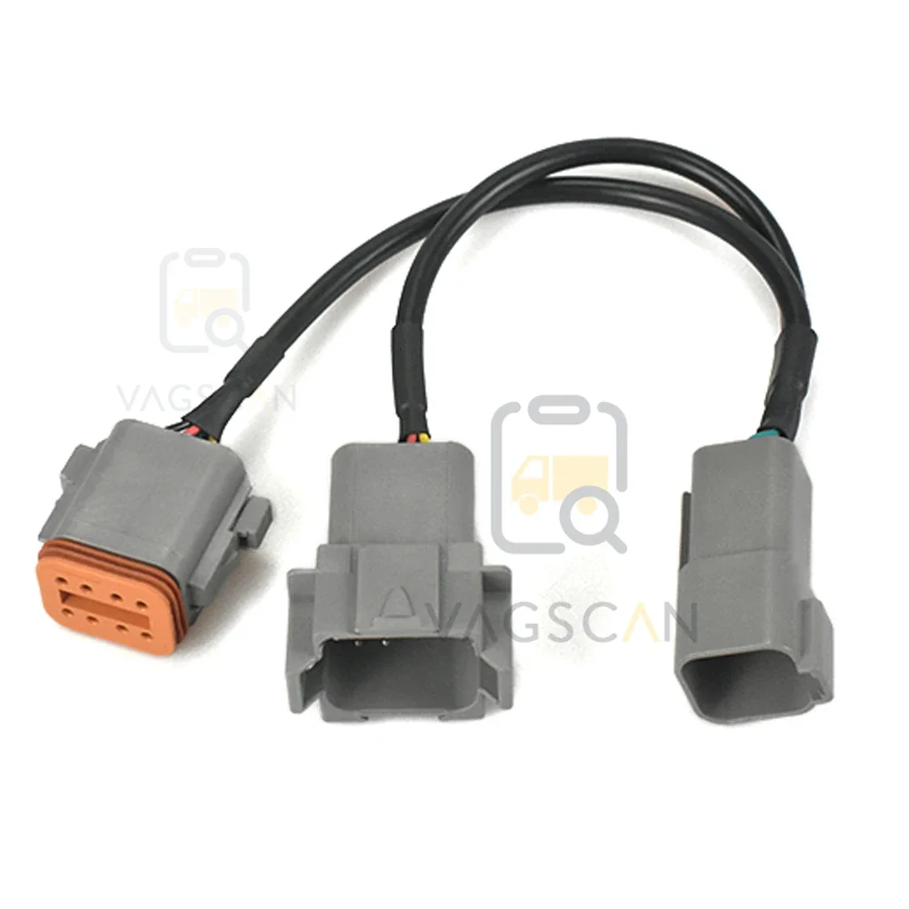 Диагностический кабель VODIA5 Penta 6 Pin + 8 Pin male & famale для диагностики морских и промышленных двигателей vodia