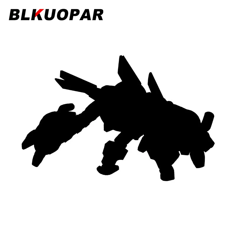 Автомобильная наклейка BLKUOPAR Gundam, индивидуальная водонепроницаемая защита двери автомобиля, устойчивая к царапинам креативная Солнцезащитная высечка, виниловое украшение
