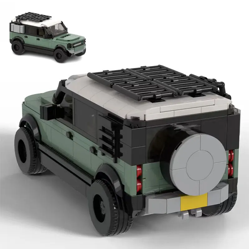 Специальное предложение MOC-84269 455 шт. внедорожный грузовик автомобиль с мелкими частицами сборка строительные блоки развивающая игрушечная модель автомобиля