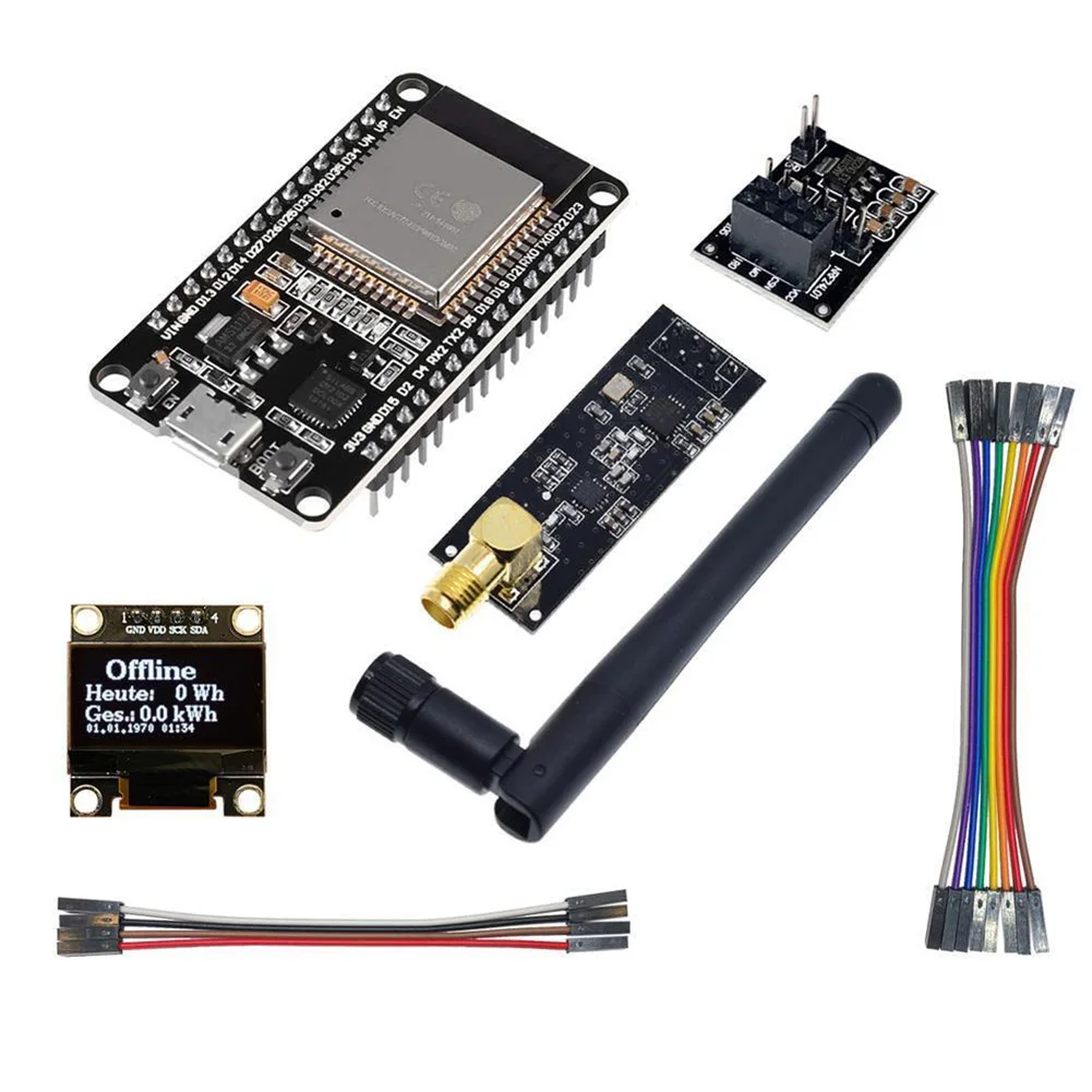 OpenDTU для Hoymiles DIY Kit для HM300 HM350 HM400 HM600 HM700 HM800 HM1200 HM1500 TSun 350 TSun 400 TSun M800 (art.: 3920c92d0deb3) - 3920c92d0deb3