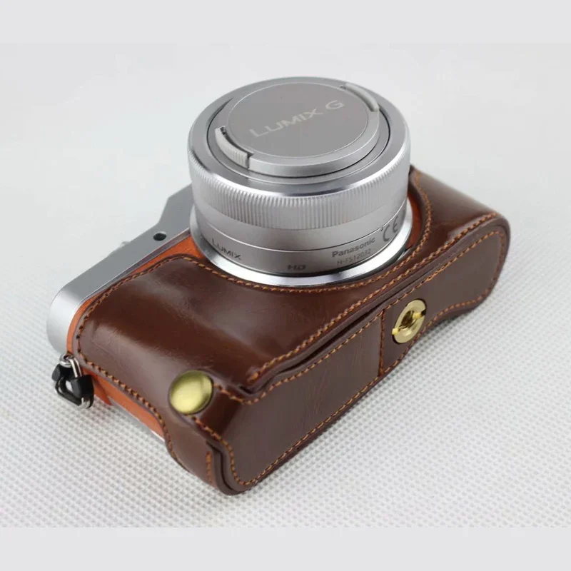Фото Чехол из искусственной кожи для камеры Panasonic Lumix DC- GF10 GF10KGK GF9 GF8 GF7 №3