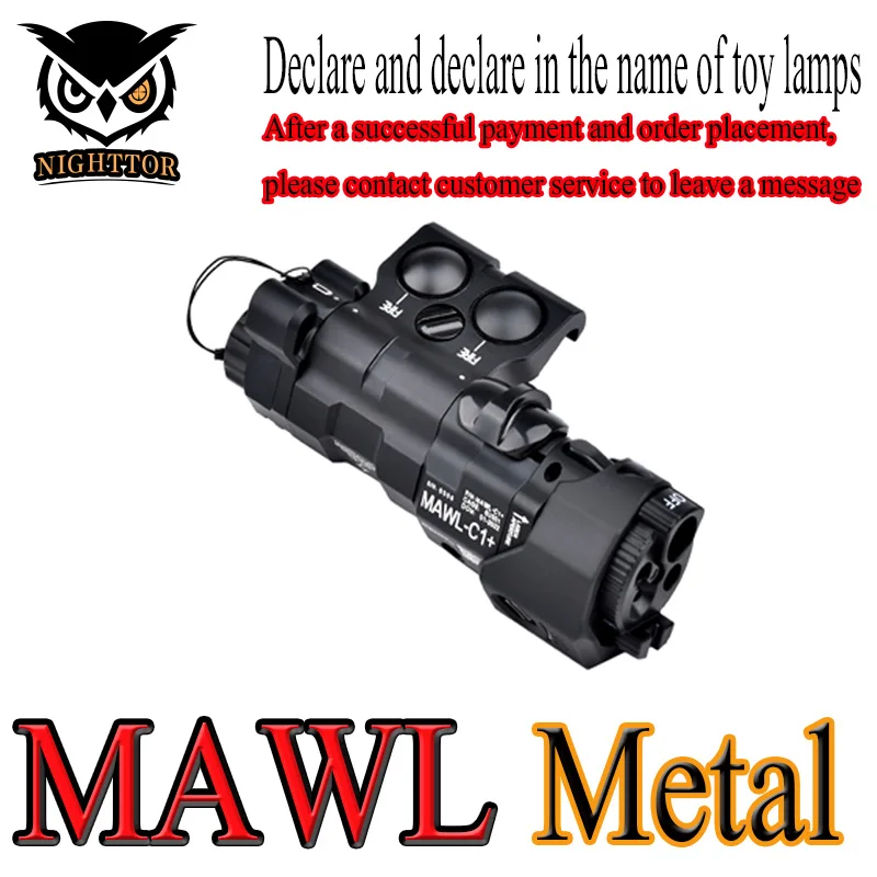 Фонарик Airsofty M300A M600C, металлическая версия MAWL, ИК-нацеливание, RGB, зеленый, синий, лазерная указка X400, светодиодный скаут, охотничий фонарь, оборудование