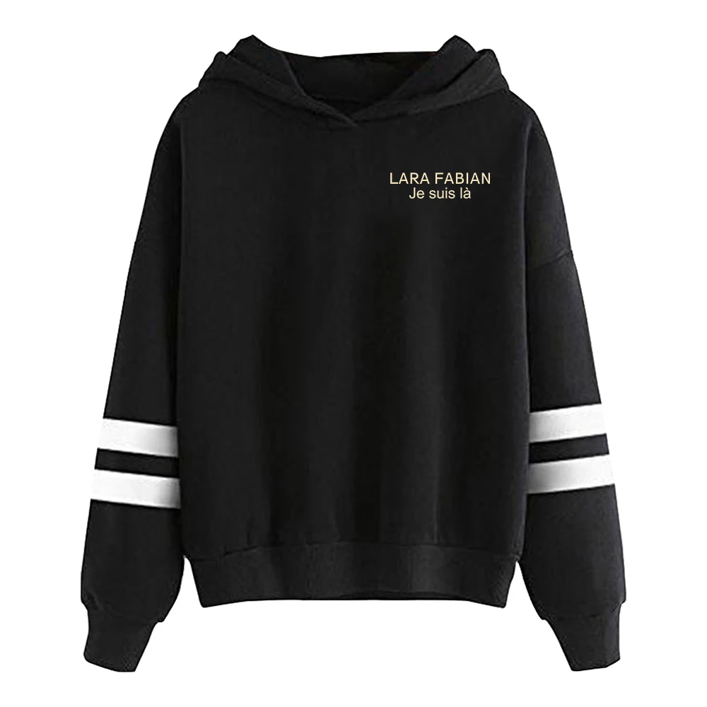 Lara Fabian Kadın ѕ eeиѕ Ià Merch Толстовка с капюшоном унисекс без карманов с параллельными перекладинами и рукавами Уличная одежда Мужчины Женщины Толстовки с капюшоном