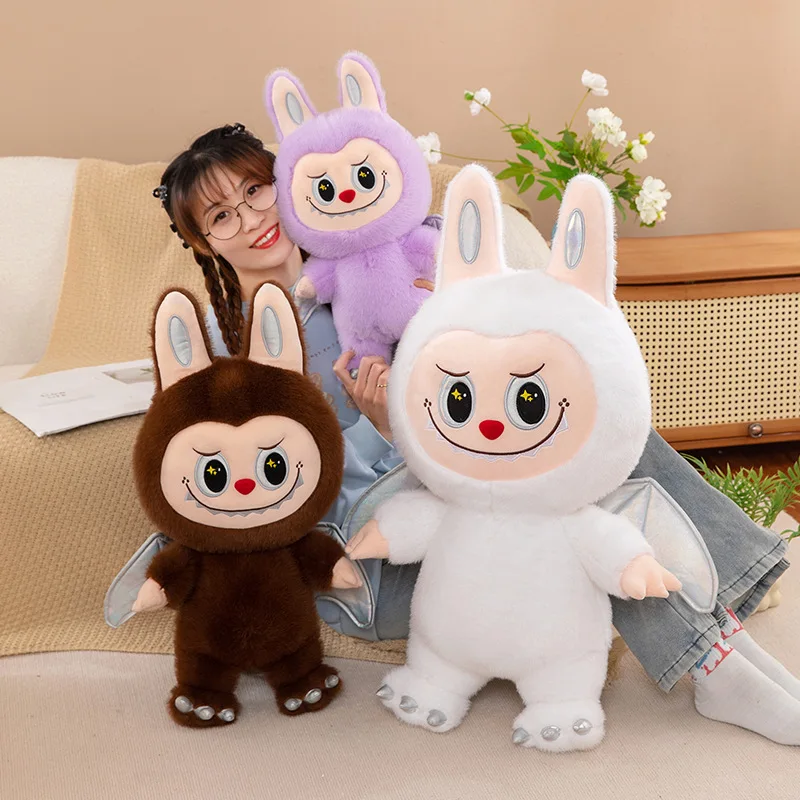 50-80 см The Monsters Labubu, игрушки высокого качества, милые фигурки Labubu, украшения, плюшевые куклы, детские подарки-сюрпризы, игрушки