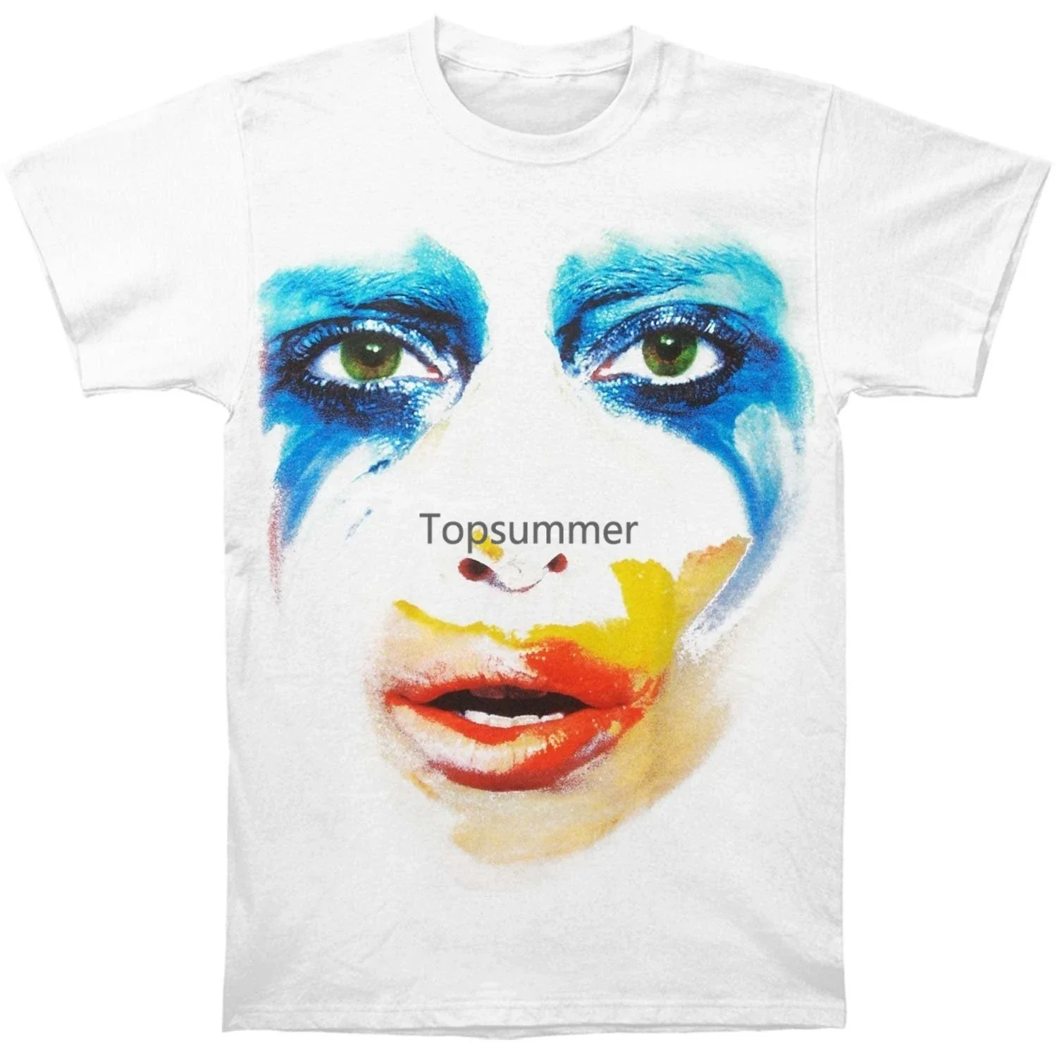 Мужская футболка Lady Gaga Applause Tour, свободная летняя модная забавная футболка с коротким рукавом, новинка, женская футболка