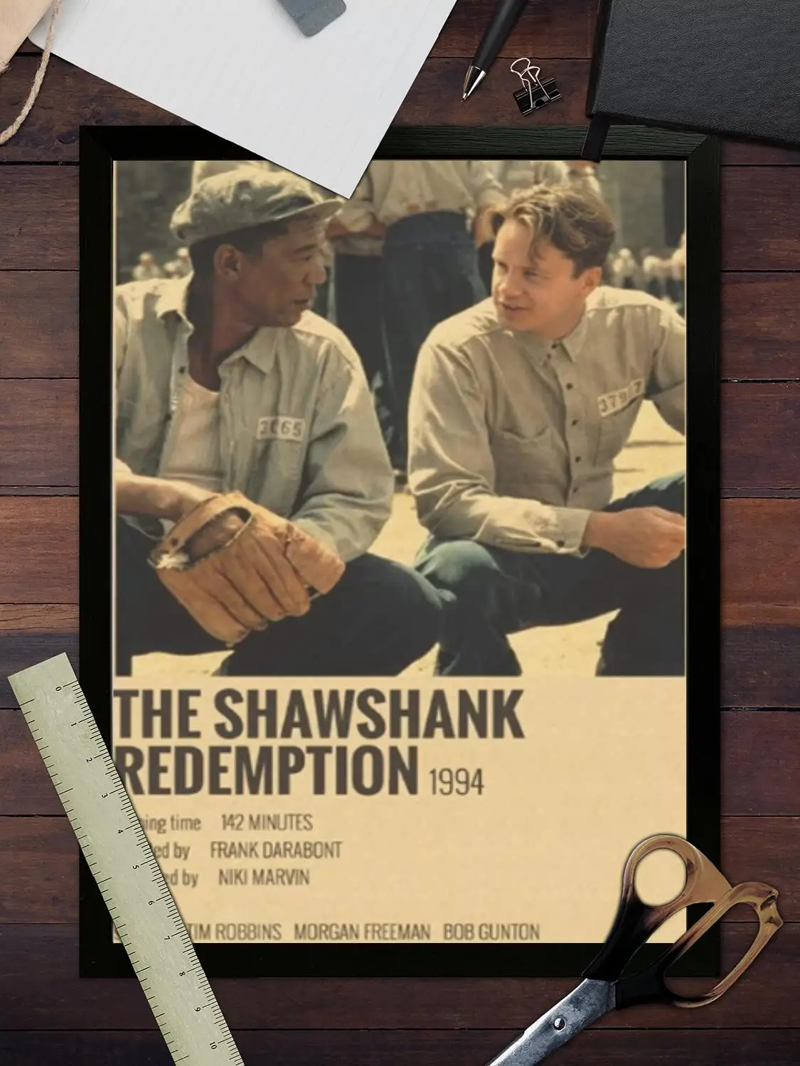 Фото Shawshank redemption холст художественный постер и настенное искусство, печать с картинками, современный декор семейной спальни, постеры, декоративная живопись №3