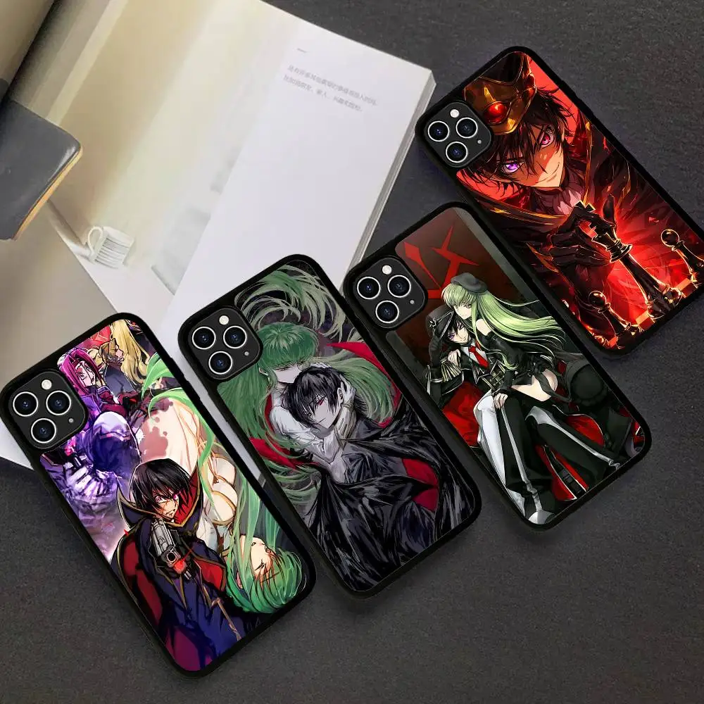 Чехол для телефона Code Geass Japan Anime, магнитный чехол для iPhone 17, 16, 14, 13, 12, 11, 15 Pro Max Plus, чехол для беспроводной зарядки Magsafe