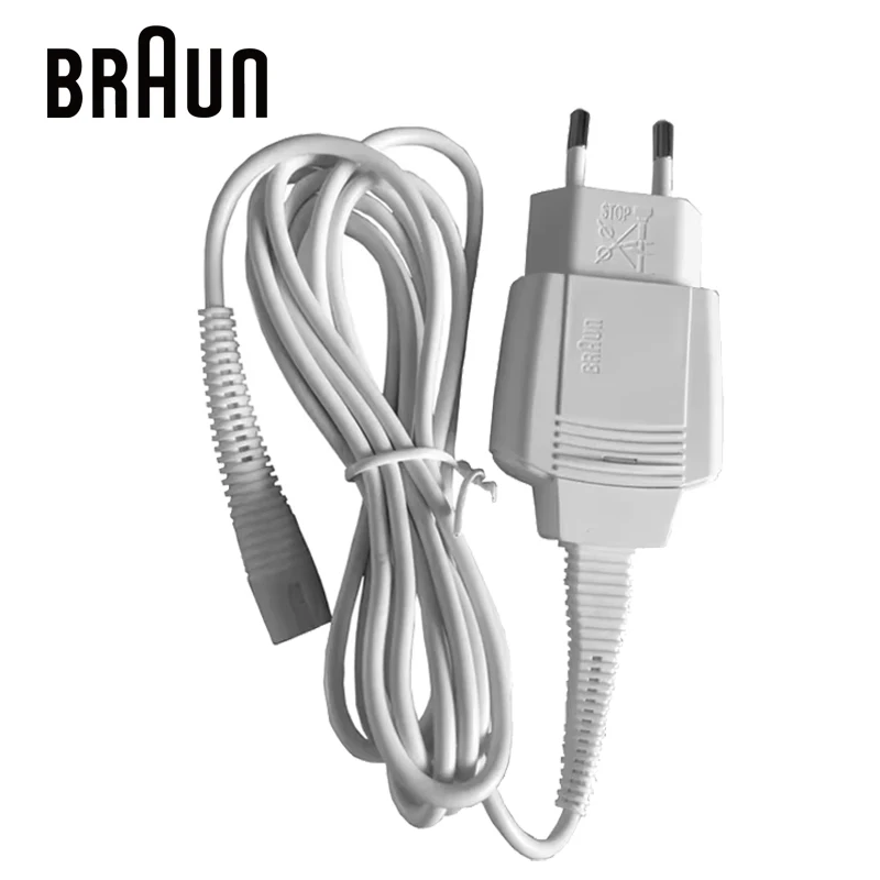 Зарядное устройство для бритвы Braun 5497, кабель питания, шнур зарядного устройства 100-240 В для электробритв серии Braun 2000/5000