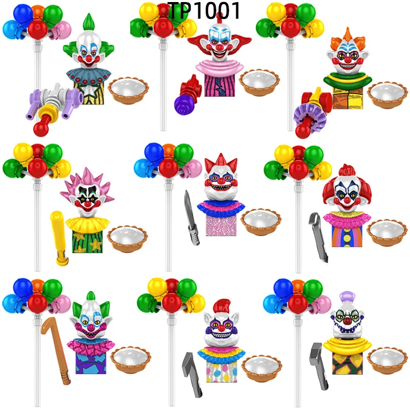 The Killer Klowns из космических блоков модели кубики MOC Set подарки игрушки для детей TP1001