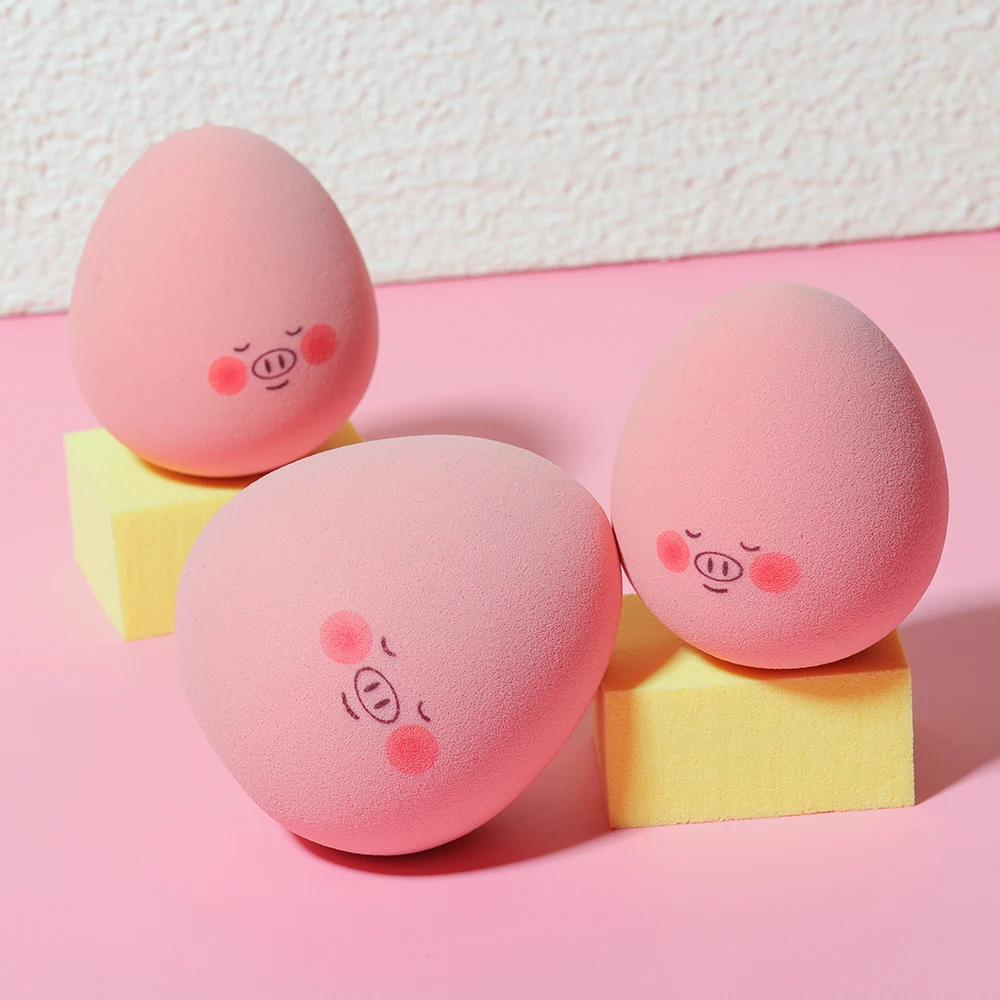 Фото OVW Beauty Egg макияж Косметическая губка для макияжа пудра спонж косметический инструмент для женщин влажное и сухое использование макияж №5