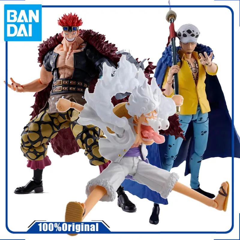Фигурки героев аниме Bandai Sh фигуртс Shf, Оригинальные фигурки героев аниме «эустасс», Луффи, экшн-фигурки, игрушки-модели