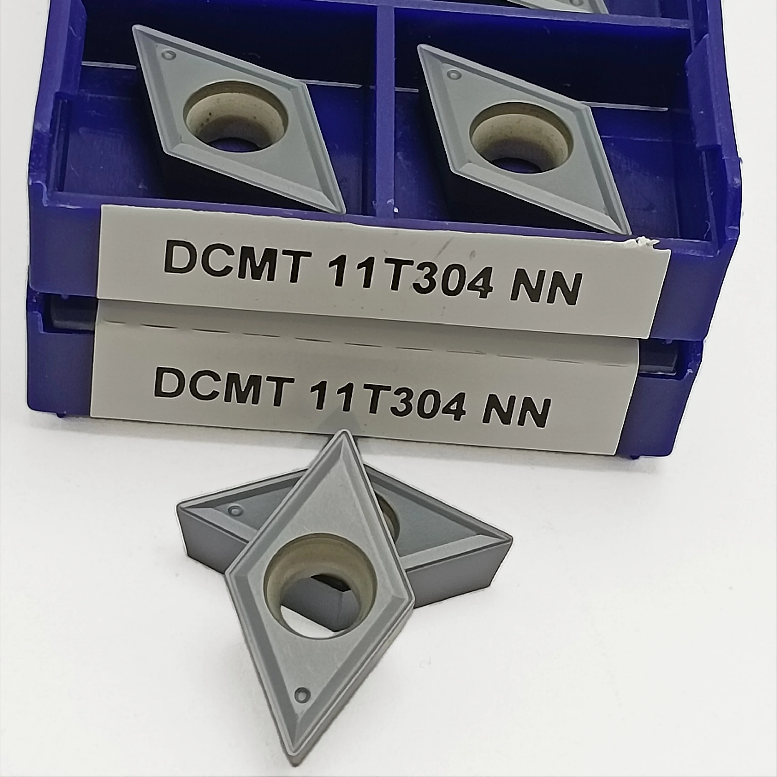 10 шт. DCMT 11T304 NN токарный инструмент, токарная вставка, Высококачественный Режущий инструмент, токарный станок с ЧПУ для металла