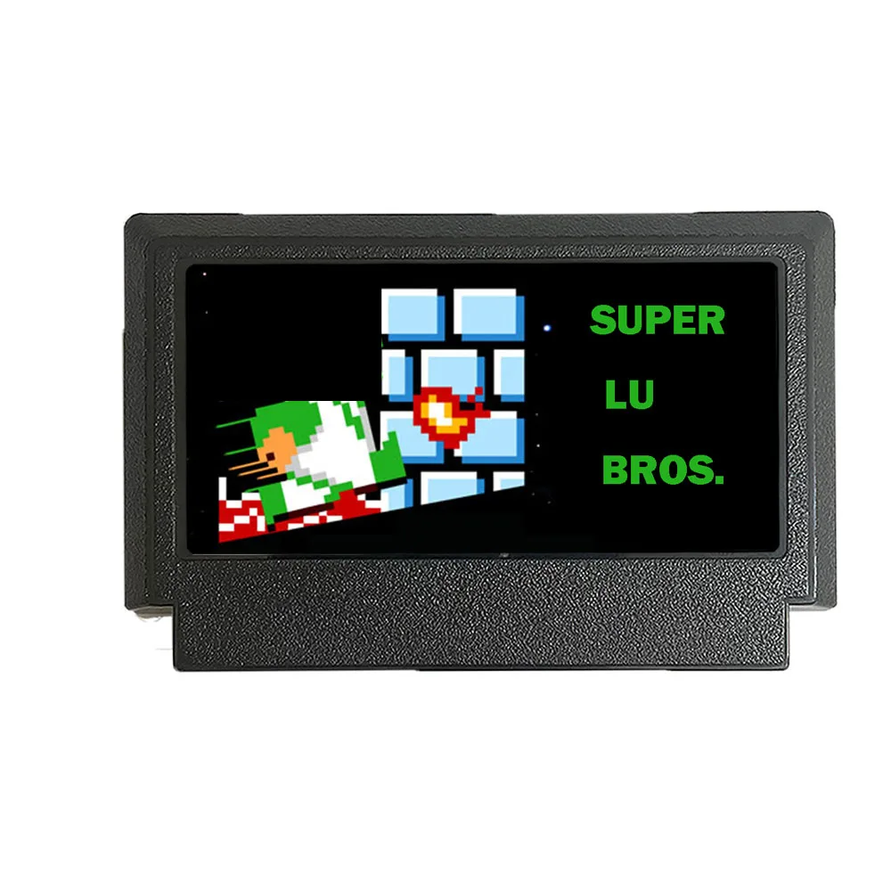 Super Lui Bros. - Совершенно новый 60-контактный игровой картридж FC Famicom для игровой консоли Nintendo Family