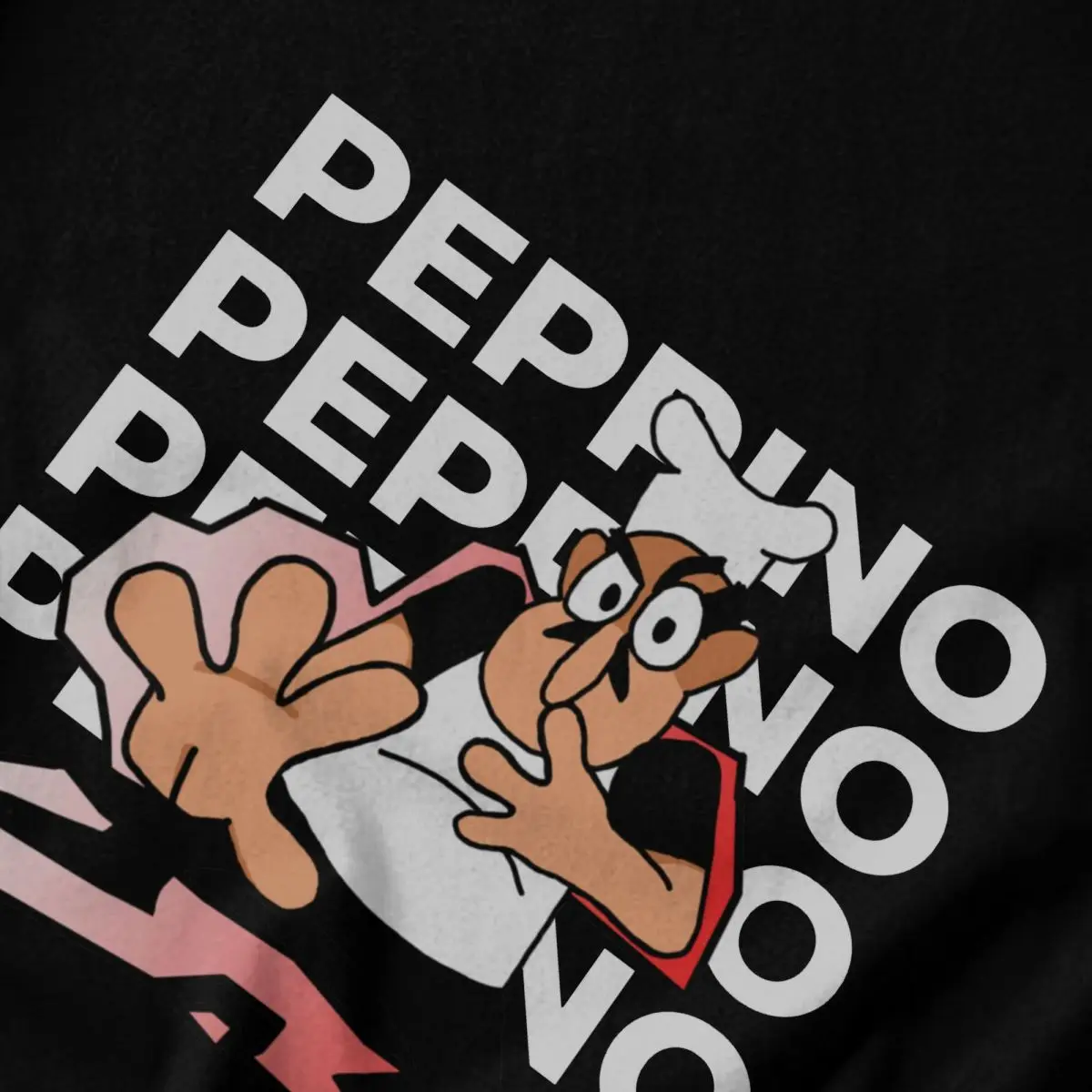 Фото Мужская футболка Pizza Tower Game Peppino, винтажная мужская футболка большого размера с хлопковыми рукавами на заказ №4