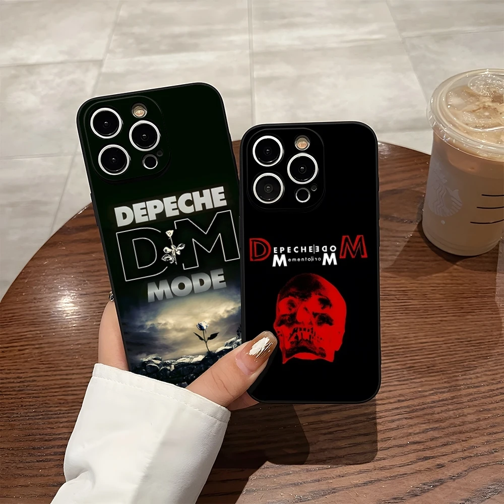 Чехол для телефона Hot Trends D_DEPECHE MODE для Iphone 17 Air 16 Pro Max 15 Pro 14 Plus 13 11 12 Xr Xs 7 8 Plus Se Back Cover