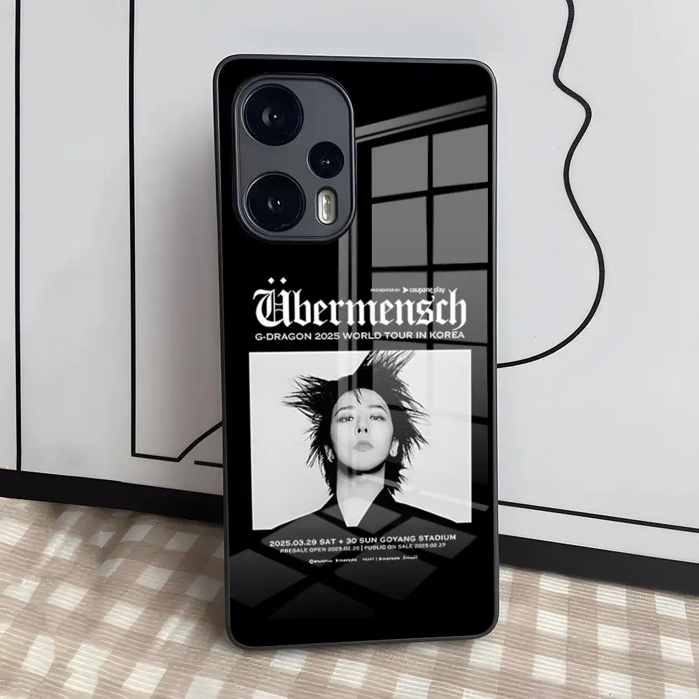 Фото Чехол для телефона Hot Singer G-Dragon-S Music 2025 для Xiaomi 14 Lite 12 Pro 11t 13 POCO M6 M5 X6 X5 X3 NFC F5 F6 Pro Glass Cover №3