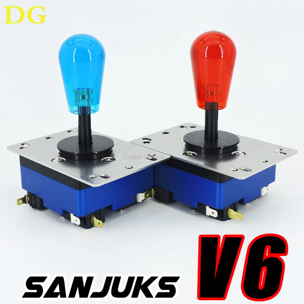 SANJUKS-V6 игровой аркадный джойстик для файтингов под заказ для короля бойцов уличного истребителя Tekken из алюминиевого сплава и т. Д.