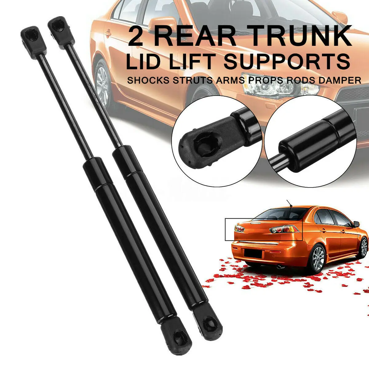 Фото 2 шт., демпфер стойки для подъема крышки багажника Mitsubishi Lancer EX EVO 2008-2015 №3