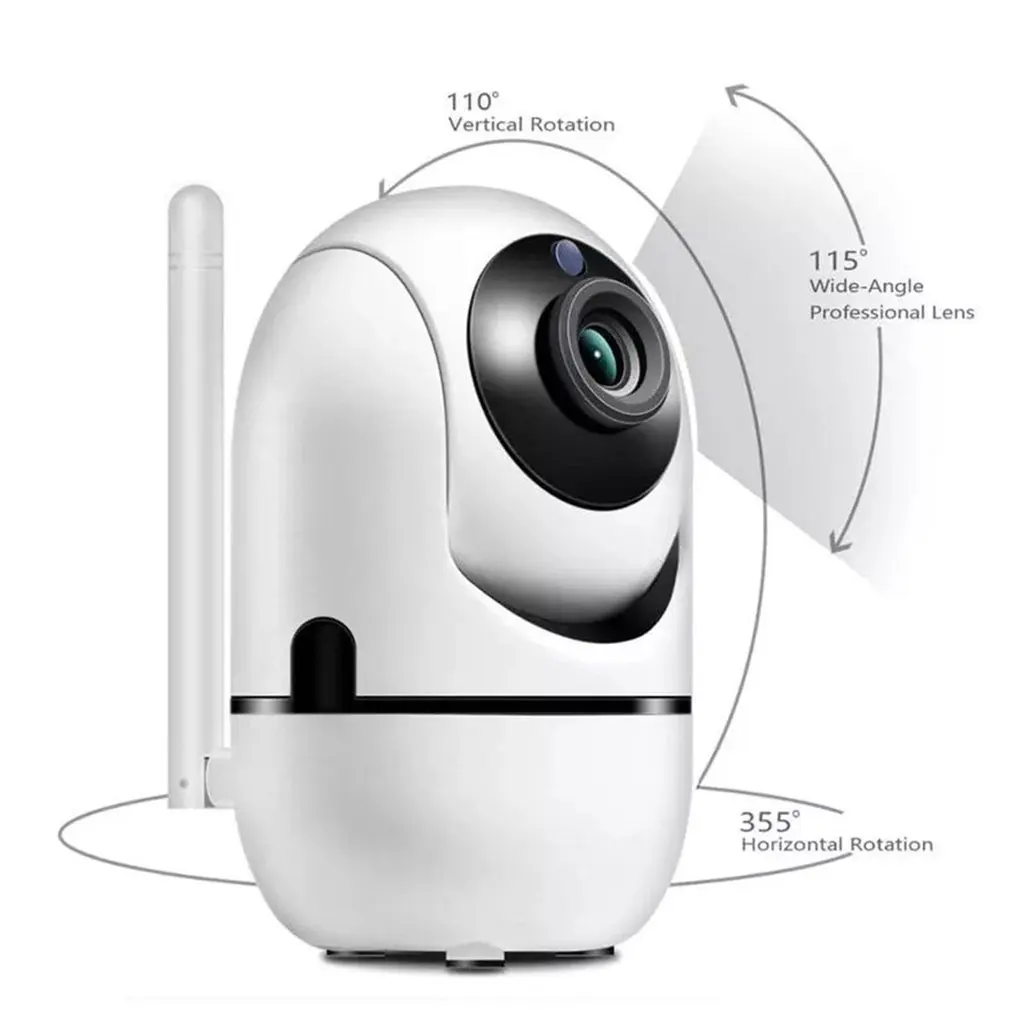 Фото Новая iP-камера HD 1080P облачная беспроводная наружная Автоматическая Инфракрасная камера видеонаблюдения s с Wi-Fi камерой №4