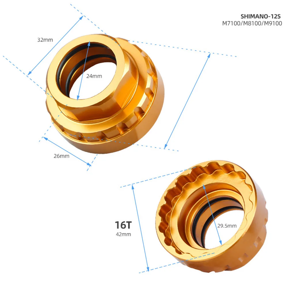 Велосипедный Нижний Кронштейн, инструмент для Shimano M7100 M9100, звездообразный ключ, коленчатый ключ, рукав, инструменты для разборки и ремонта велосипедов