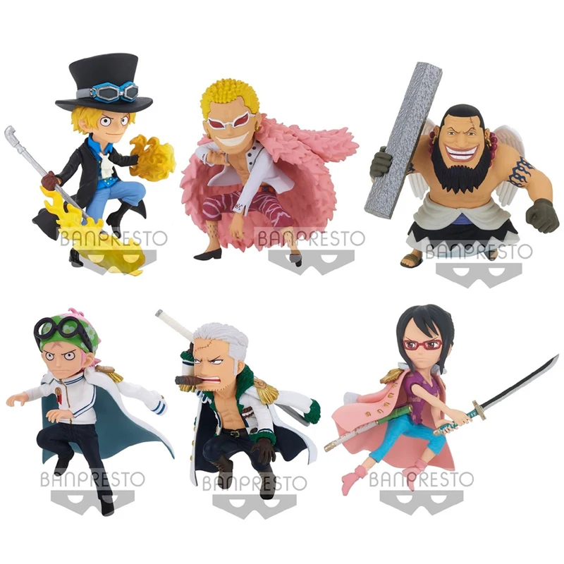 Японские капсулы аниме BP Gashapon, конфеты, игрушка, один кусок WCF Coby Donquixote Doflamingo, настольные украшения, сабо, фигурка, игрушка