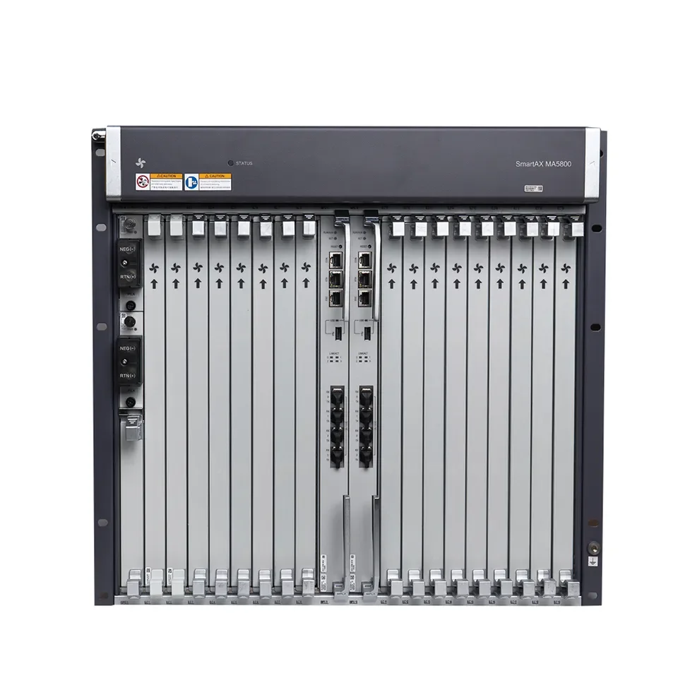 Фото Горячая распродажа 2025 года, новая серия SmartAX MA 5800 x17 OLT MA5800-X17 GPON OLT 5800X17 Gpon Epon Olt Оптоволоконное коммуникационное оборудование №4