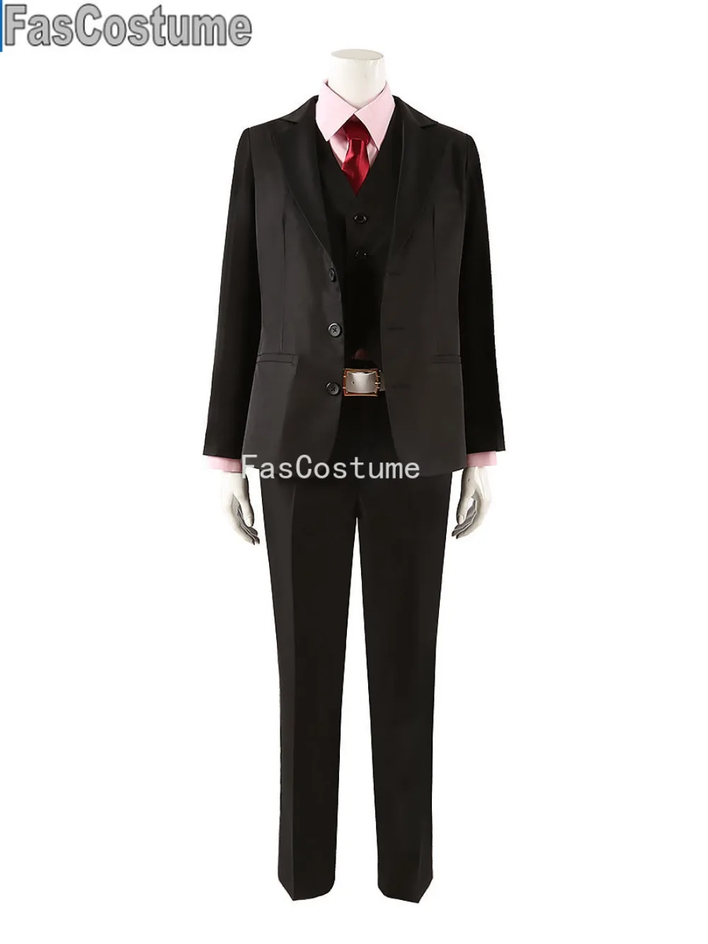 FasCostume аниме Kamen Rider Double Shotaro Hidari детектив игровой костюм косплей костюм красивая униформа наряд для вечеринки на Хэллоуин