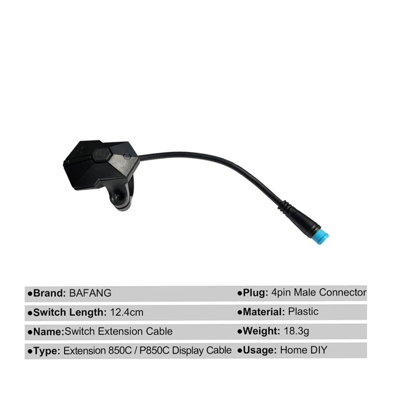 Фото Удлинительный кабель для дисплея BBS01 BBS02 Mid Drive 850C P850C для электрического велосипеда №5