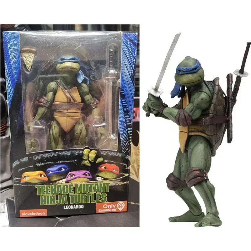Аниме Черепашки Ниндзя NECA Рафаэль Донатоло Микеланджело Леонардо Фигурка 1990-х годов, детские игрушки на день рождения из фильма (art.: 3920cf22cc2ed) - 3920cf22cc2ed