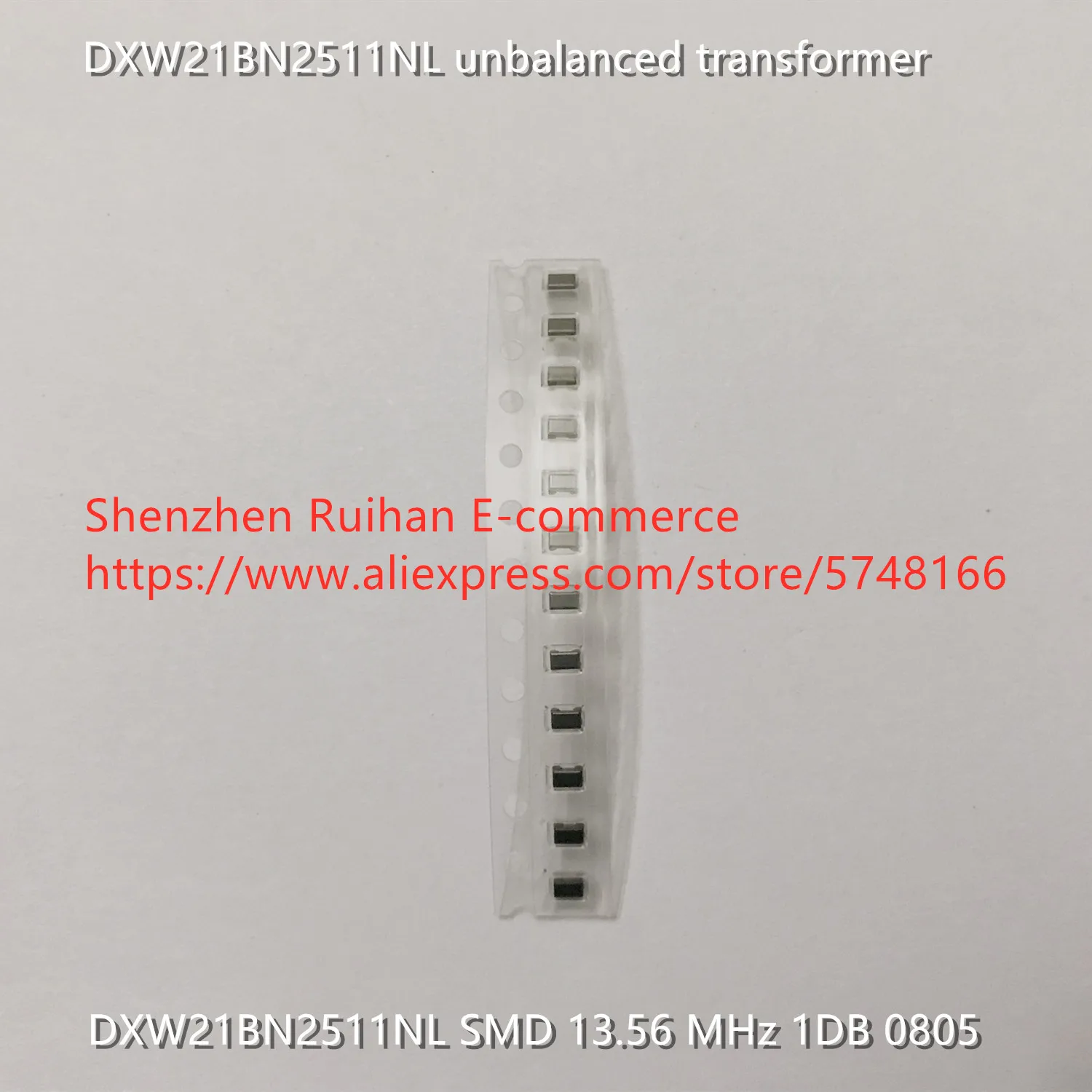 Оригинальный новый 100% DXW21BN2511NL несбалансированный трансформатор SMD 13,56 МГц 1DB 0805