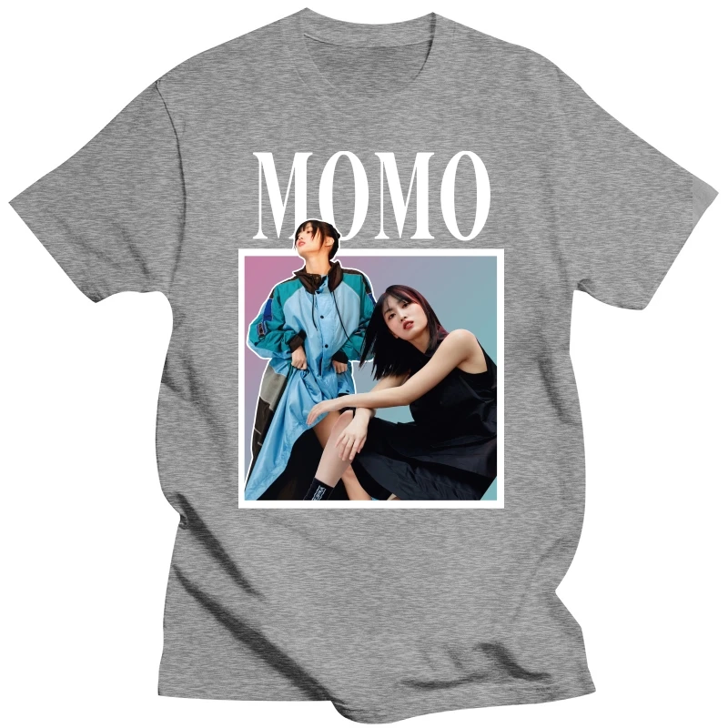 Фото Двойная KPOP футболка MOMO в винтажном стиле (несколько №3