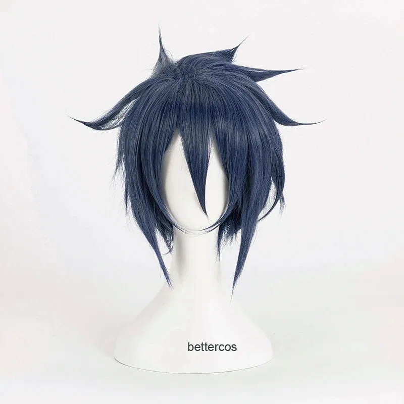 Final Fantasy Noctis Lucis Caelum Косплей Парики FF15 XV Термостойкий парик из синтетических волос + шапочка для парика