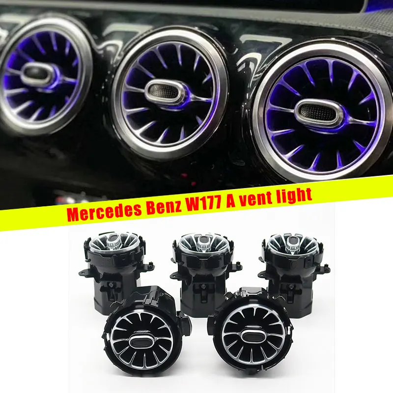 Фото 3/64 цветов, автомобильные фоторозетки для Mercedes-Benz C GLC E S Class W205 W213 W222 X253 W177, Высококачественная турбо-вспышка №2