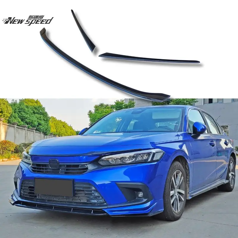 RG 11th Civic 3 шт. вставки для решетки переднего капота, аксессуары для модификации автомобиля