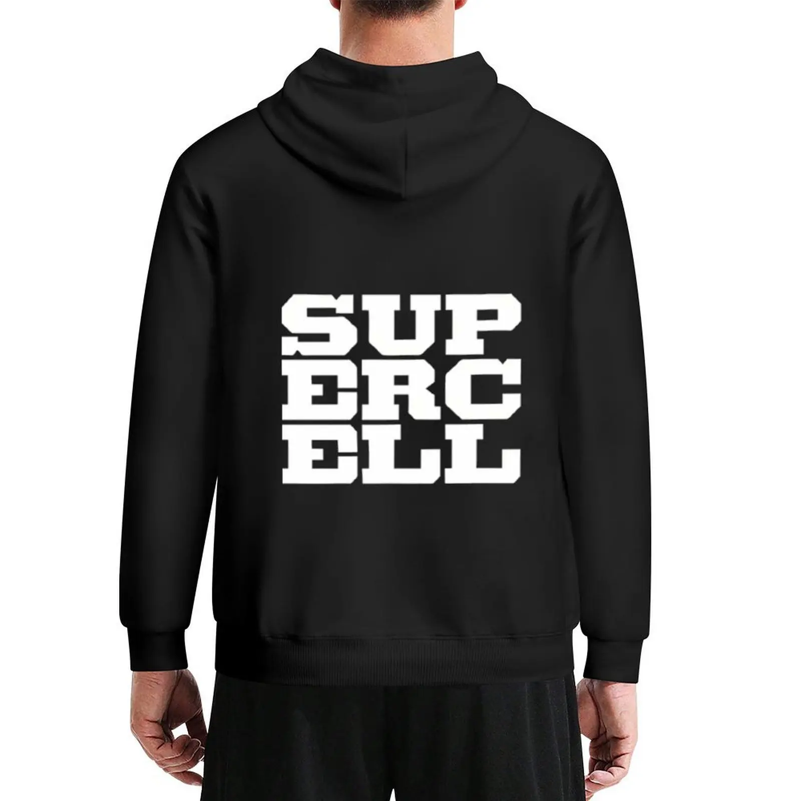 Лидер продаж, толстовка с логотипом Supercell, мужской зимний свитер, мужская одежда, рубашка с капюшоном, одежда в стиле аниме, новые толстовки и толстовки