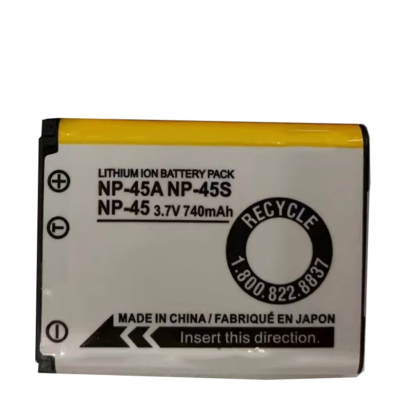 Сменный аккумулятор NP-45A NP45A NP-45S для FUJIFILM NP-45 NP-45B NP-45S XP10 XP11 J38 Z70 Z35 J40 J20