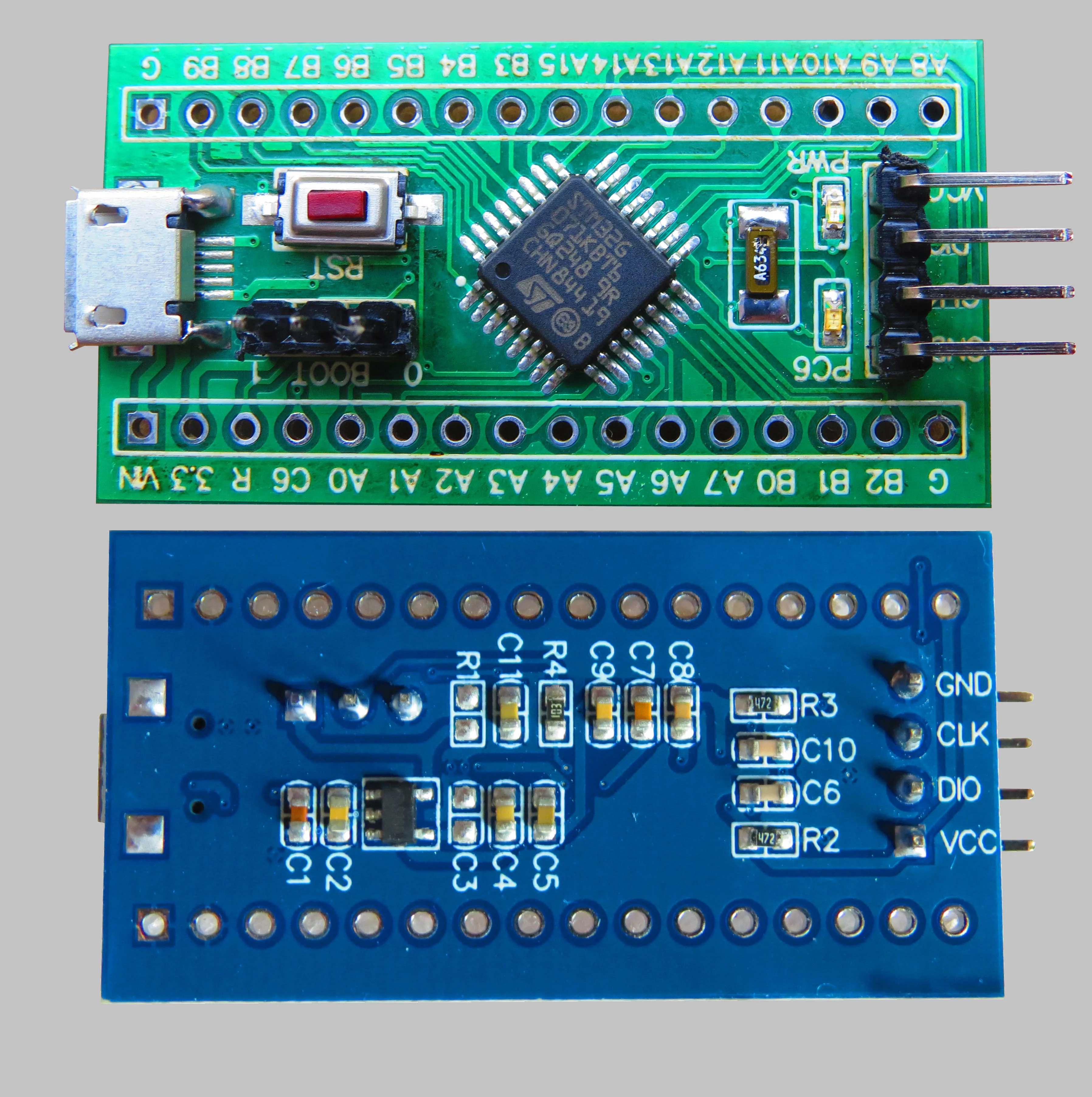 Системная плата Stm32g071, минимальная системная фотография Stm32g071kbt6 + новый продукт, макетная плата G0