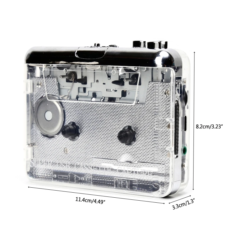 Портативные кассетные плееры Walkman кассета полностью прозрачная для Playe (art.: 3920c4c35aaaf) - 3920c4c35aaaf