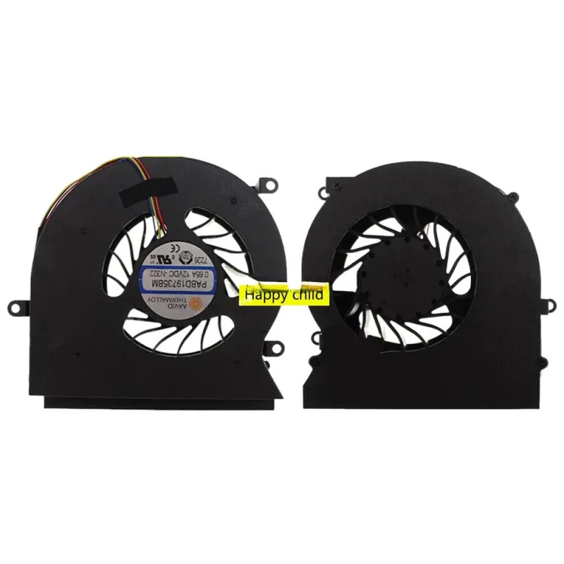 WYORESY ДЛЯ MSI GT62VR 6RD GT62VR 6RE GT62VR 7RE Dominator Pro 16L1 16L2 Вентилятор процессора и графического процессора