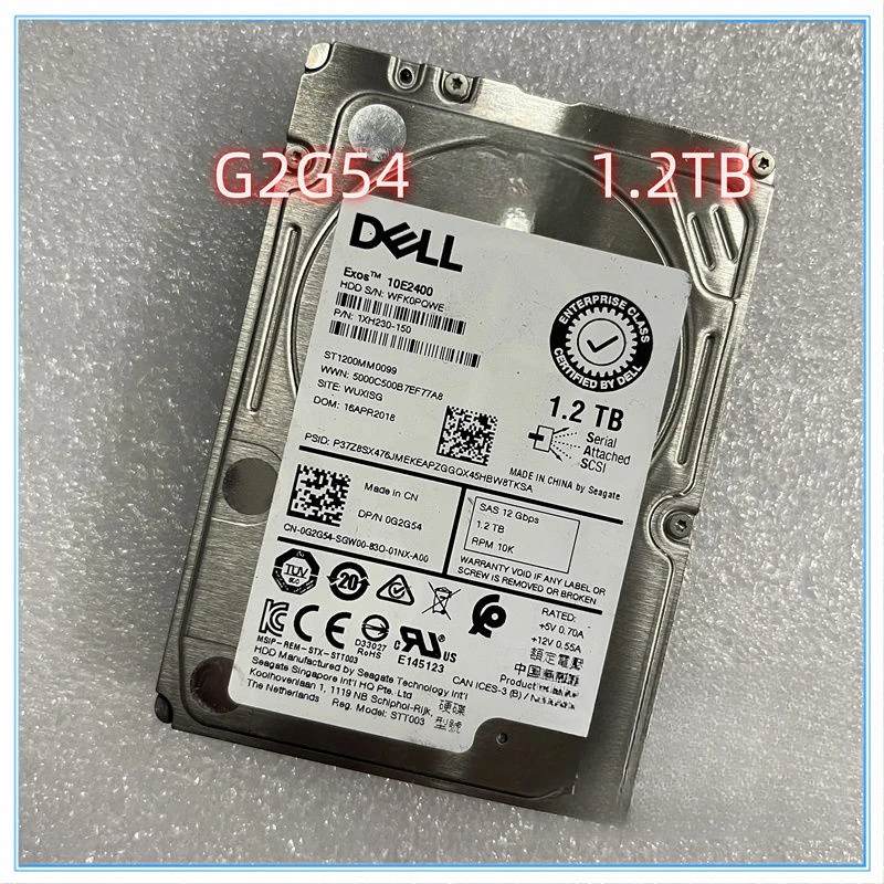 Фото Сервер G2G54 ST1200MM0099 1,2 ТБ 10K SAS): R340, R440, R540, R640, R740, R840, R940, R740XD, R940xa, R6415, R7415, Жорсткий диск №3