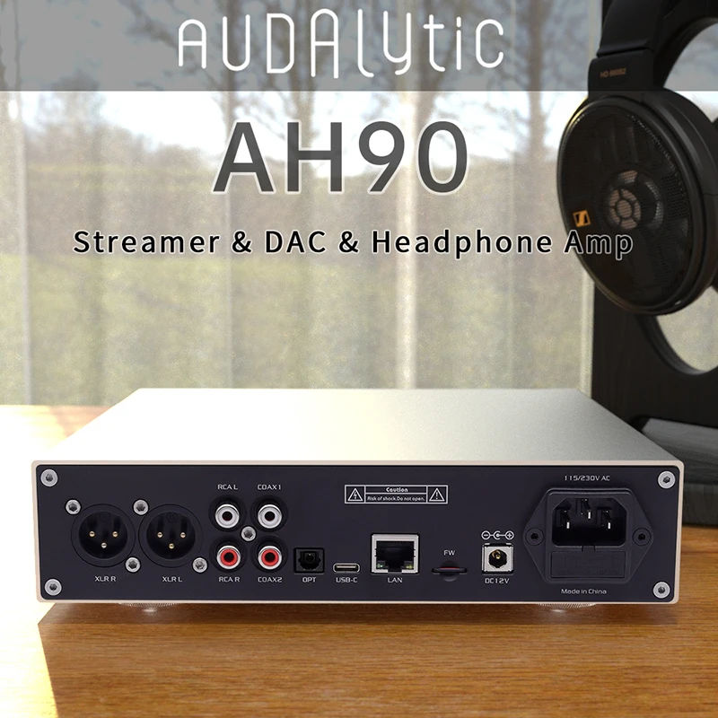 Фото Gustard Audalytic AH90 Streamer DAC Усилитель для наушников AK4191 + AK4499 Аудио ЦАП Roon Bridge 4,4 мм Сбалансированный усилитель для наушников Предварительный усилитель №2