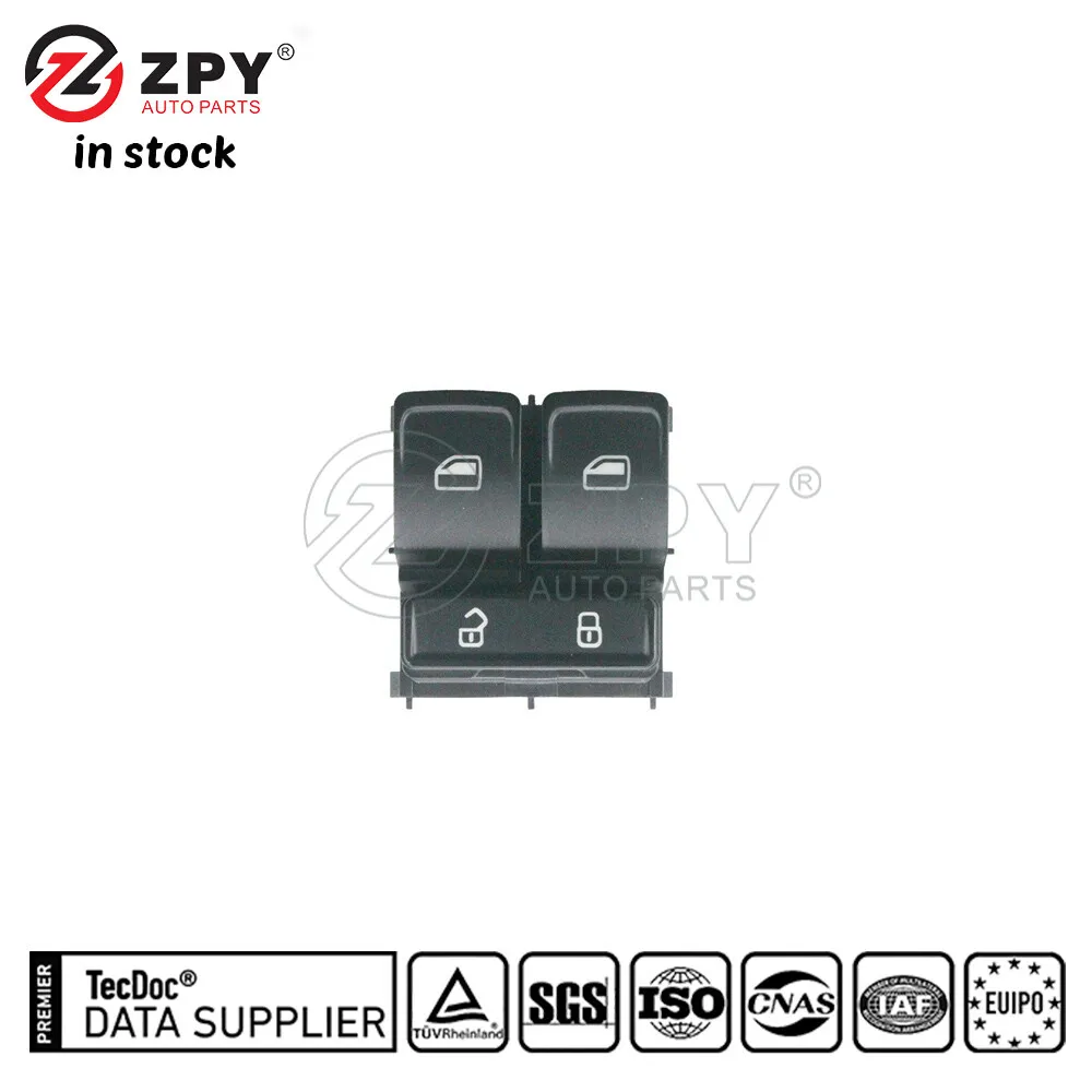 Фото ZPY Новый передний левый переключатель стеклоподъемника для Volkswagen Jetta 34D 959 858 №4