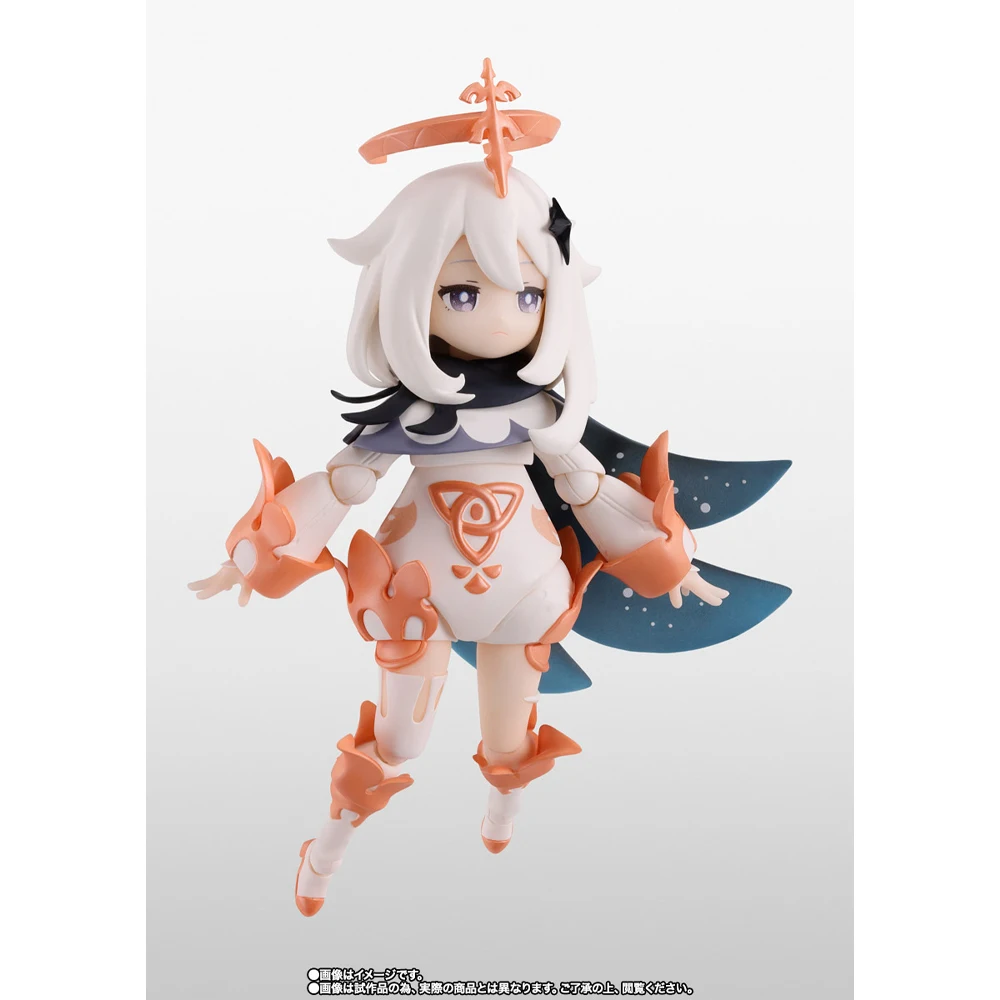 Фото В наличии оригинальная фигурка BANDAI SHFiguarts Genshin Impact Paimon, экшн-аниме, оригинальная модель, игрушка в штучной упаковке №5