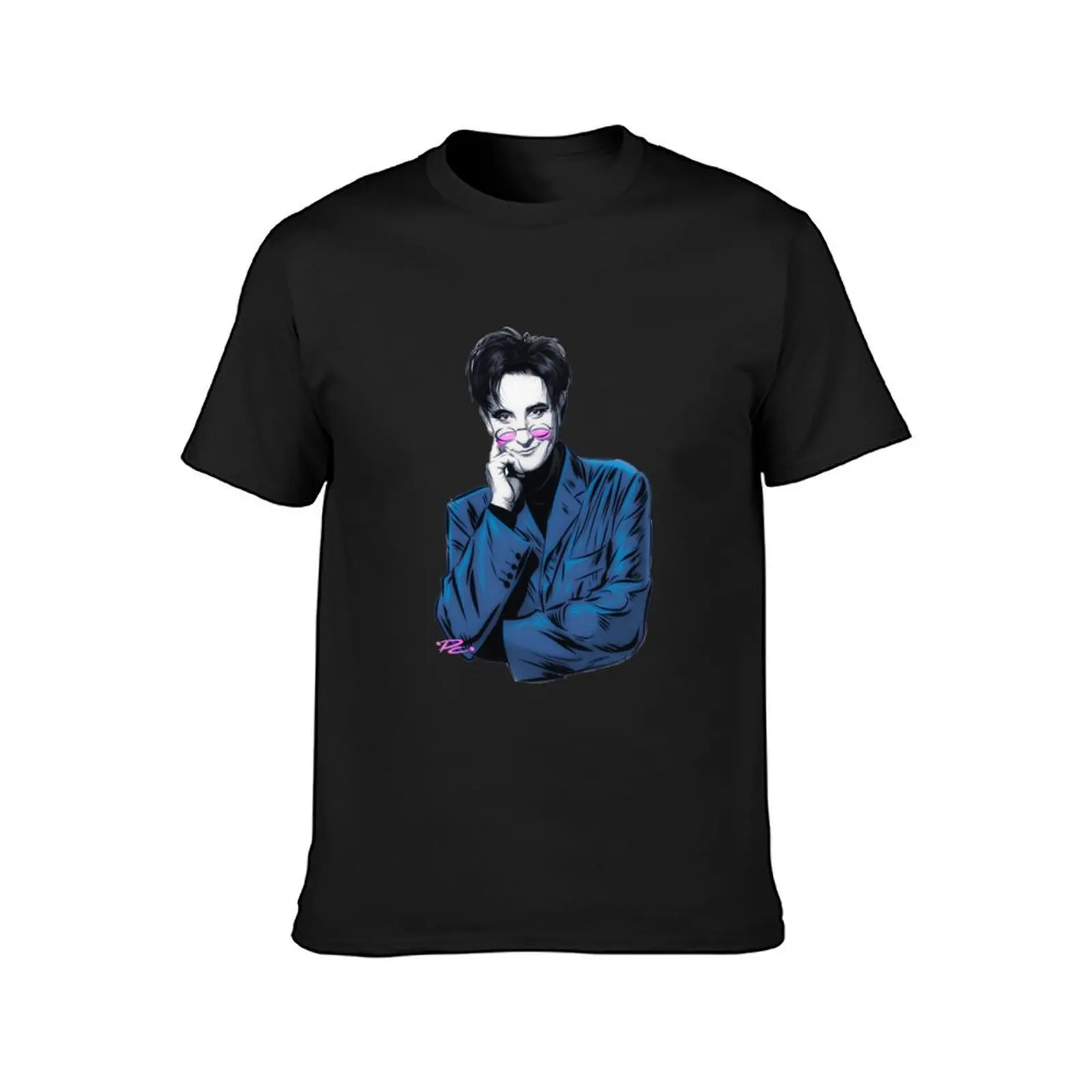 Фото Kd Lang T-Shirtk.d. Футболки с рисунком Лан-ан иллюстрация пола цеммика, футболки с рисунком, аниме одежда, мужские хлопковые футболки №2
