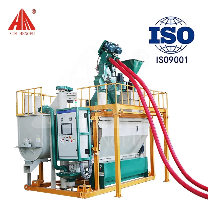 Фото Hengfu Machinery AT-3A машина для производства кормов для крупного рогатого скота, свиней и птицы с автоматическим управлением, блок измельчения и смесителя для зерна №2