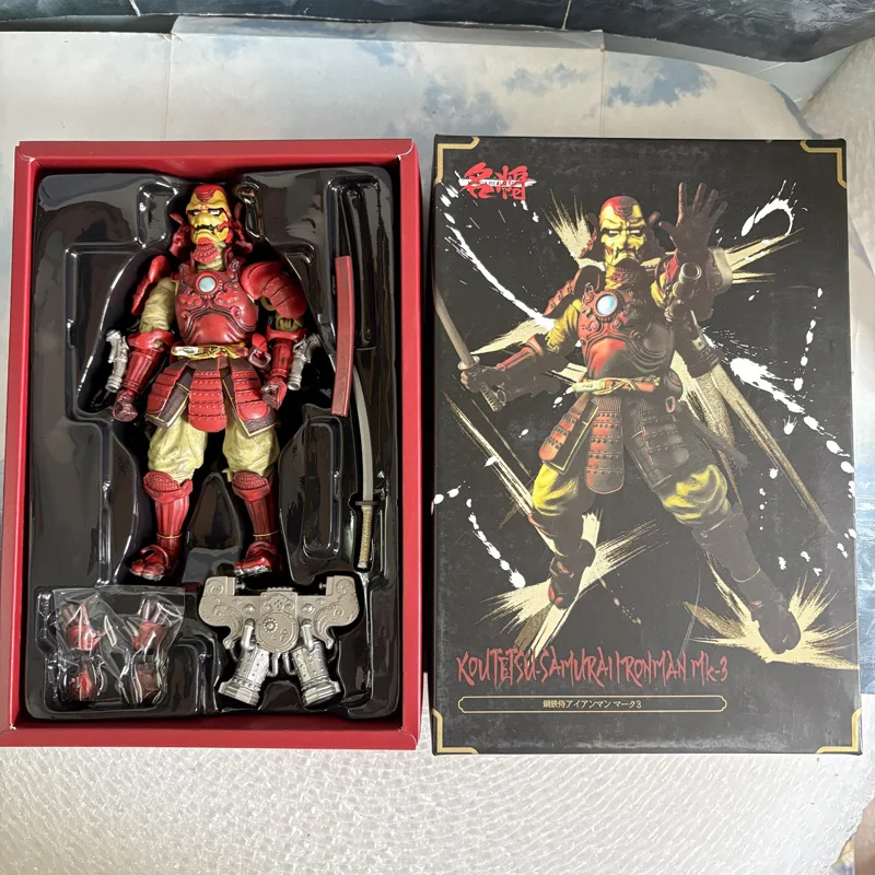 Фигурка «Звездные войны» Ironman MK3 Samurai Taisho Death Star Armor Darth Vader Boba Fett Akazonae Taikoyaku Железный человек Фигурка игрушки